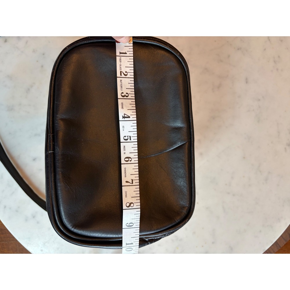 The Elephant Walk Dallas Collectible Zebra Calf Hair Leather Bucket Bag Vintage - Picture 16 of 16
